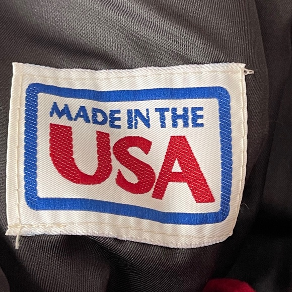 VINTAGE Pioneer Wear Womens Western Red Wool Jacket USA Size Large - Picture 13 of 15